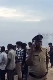 Man Missing At Visakhapatnam Rk Beach6