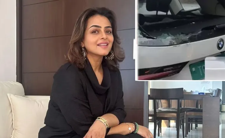 Shilpa Shirodkar Car Accident Issue In Mumbai