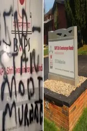 Indian temple in US vandalised in Indiana3