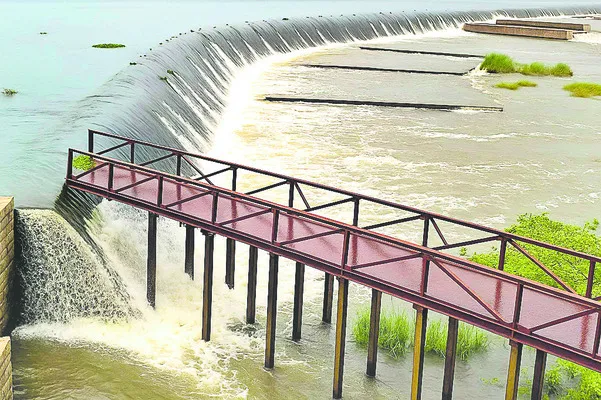 పోటెత్తిన మంజీర