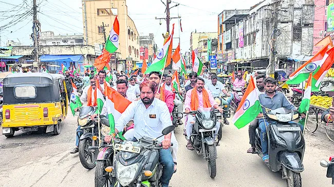 కాగజ్‌నగర్‌లో తిరంగా ర్యాలీ
