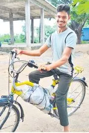 Modern battery Cycle made By Telangana Lakavat Ganesh 11