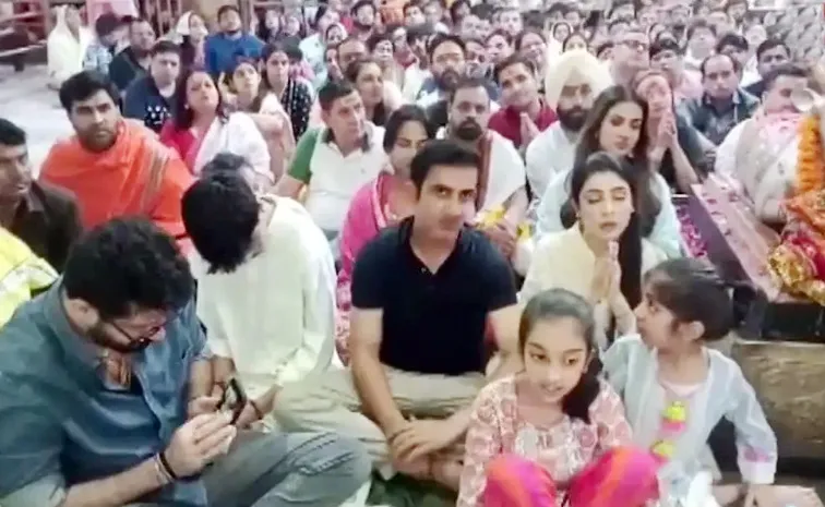 Gautam Gambhir Attends Aarti At Mahakaleshwar Temple Ahead Of Asia Cup 2025