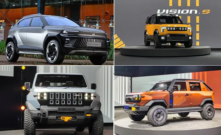 Mahindra Vision X Vision T Vision S And Vision SXT Unveiled On 2025 Independence Day
