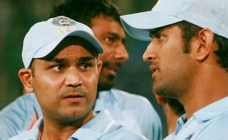 MS Dhoni Dropped Me Then I thought about ODI Retirement: Sehwag