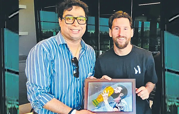 Argentine superstar footballer Lionel Messi India tour confirmed