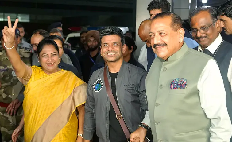 Astronaut Shubhanshu Shukla Returns Home Video