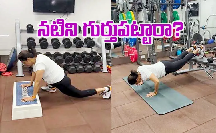 Guess Who: 59 Year Old South Actress Workouts in Gym