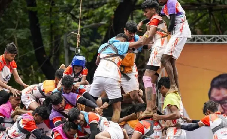 Several Govindas Injured During Janmashtami Celebrations