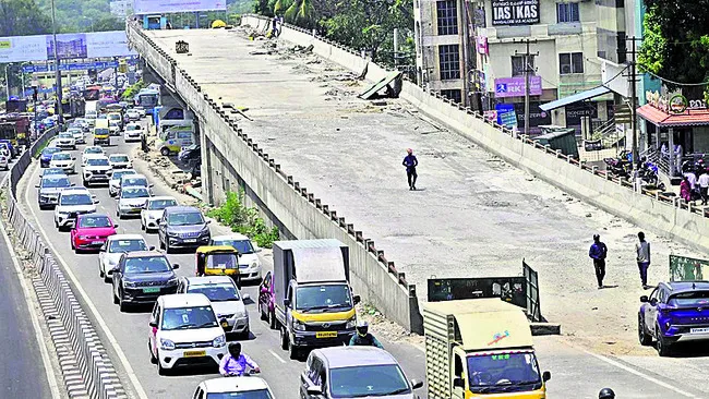 హెబ్బాళ ఫ్లై ఓవర్‌ ర్యాంప్‌ నేడు షురూ