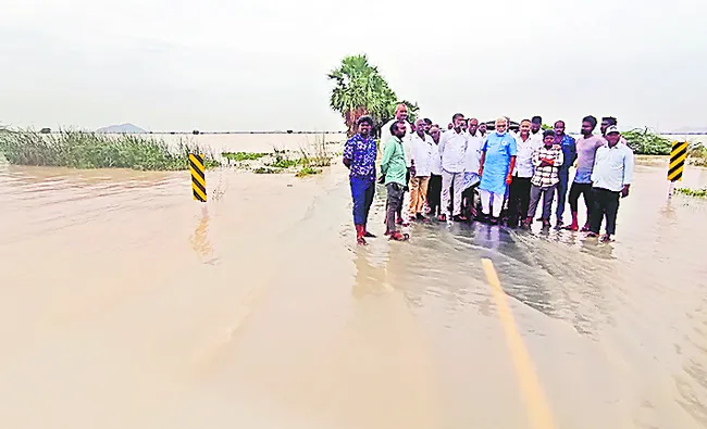  సర్కారు తీరుతో ముంపు సమస్య 