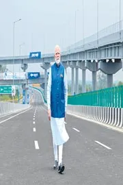 PM Narendra Modi inaugurates Delhi part of Dwarka Expressway projects11