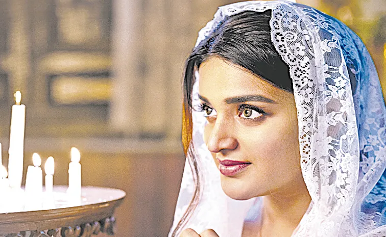 The Raja Saab Team Releases New Poster Featuring Nidhi Agarwal