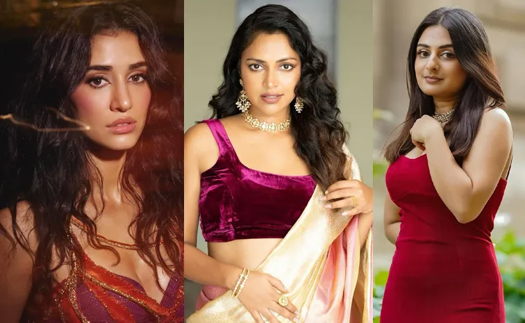 సిజ్లింగ్ దిశా పటానీ.. రెడ్ డ్రస్సులో 'దృశ్యం' పాప