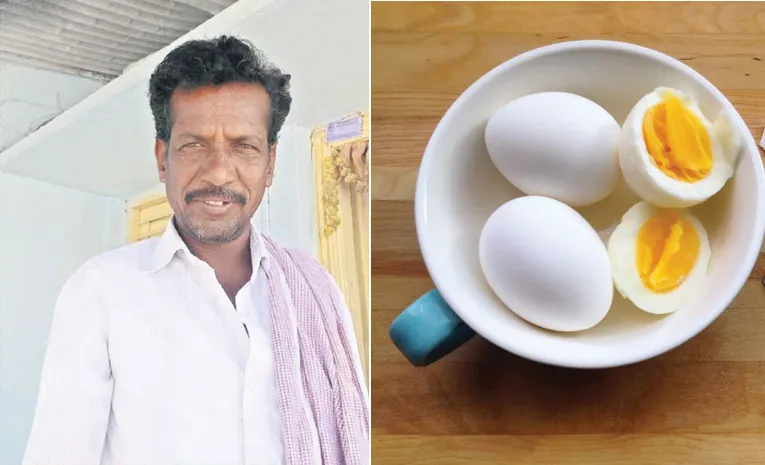 Nagarkurnool District Person Incident Due To Boiled EGG