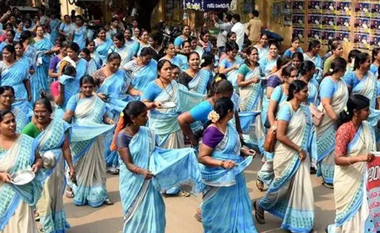 Anganwadi protests on August 21: Andhra Pradesh