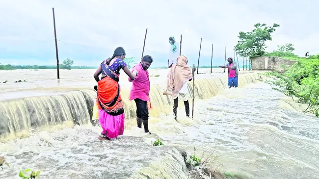 జిల్లాలో మోస్తరు వర్షం 