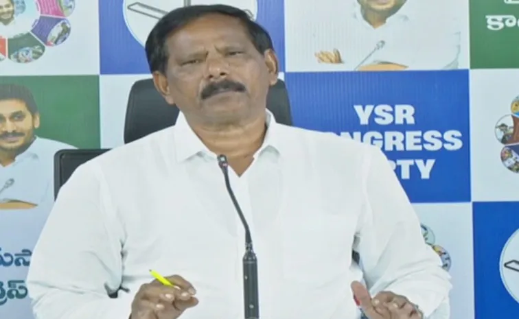 YSRCP Leader Jupudi Prabhakar On TDP Leaders Involved Rowdy Sheeter