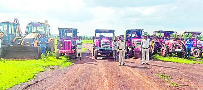 అక్రమార్కులపై కొరడా