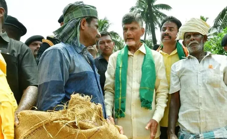 CM Chandrababu bizarre Statement No Rythu Bharosa Untill His Government