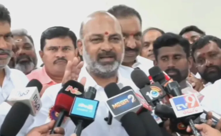 MP Bandi Sanjay Responds Over His Ministry