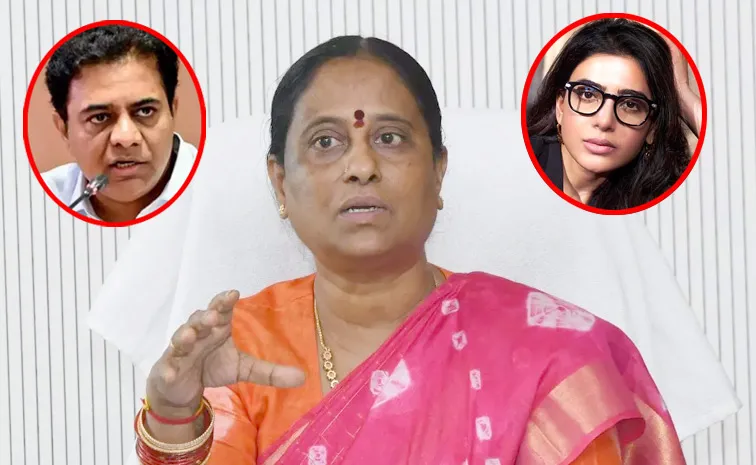 Ktr Defamation Case: Court Orders Registration Of Case Konda Surekha
