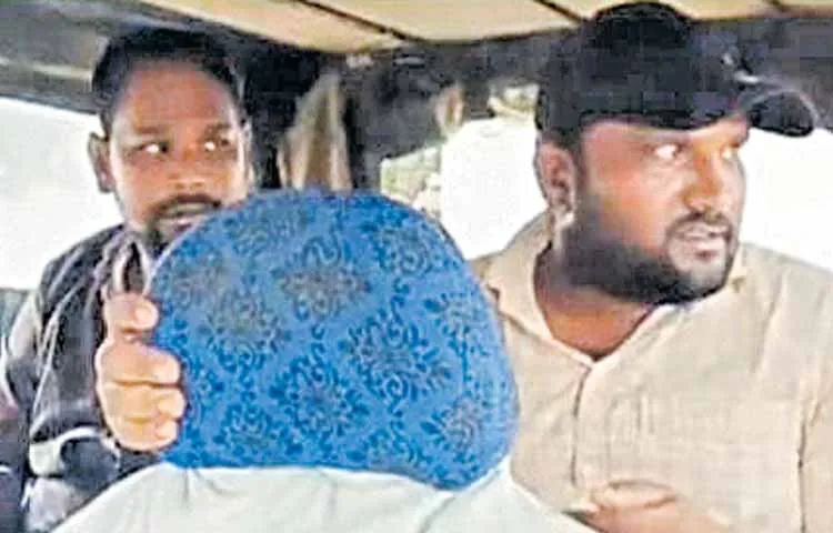 Massive illegal mining in Annavaram Jaladanki Mandal