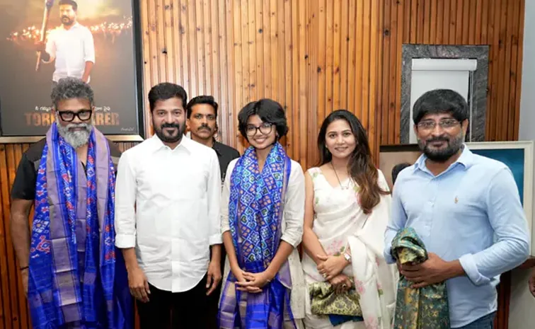 Telangana CM Revanth Reddy honoured to sukumar daughter Sukriti Veni