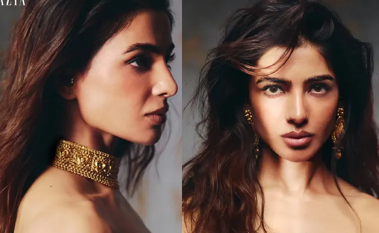 Samantha Ruth Prabhu On Grazia Cover Page