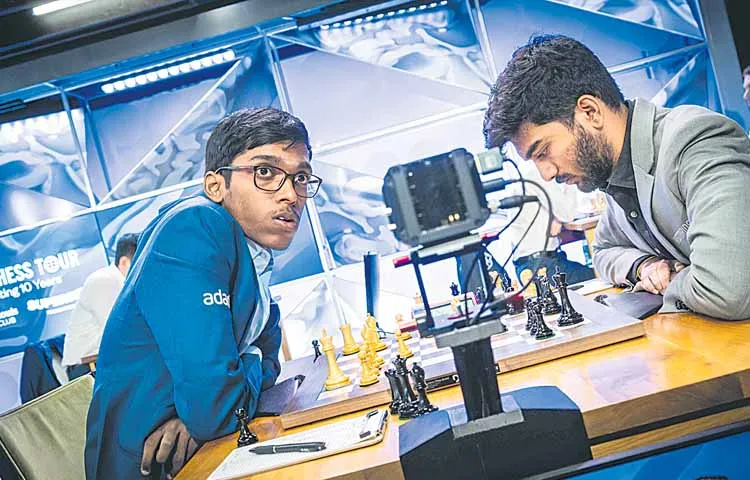 Praggnanandhaa shocks Gukesh in Sinquefield Cup
