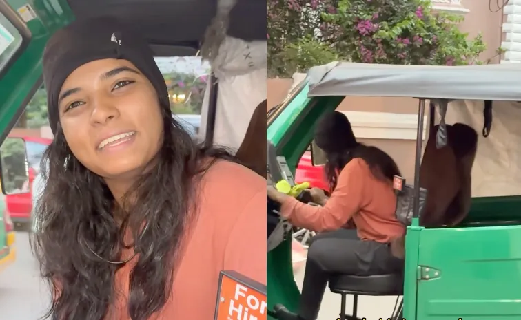 సలాం సఫురా..! నెటిజన్ల మనసు గెలుచుకున్న మహిళా డ్రైవర్‌..