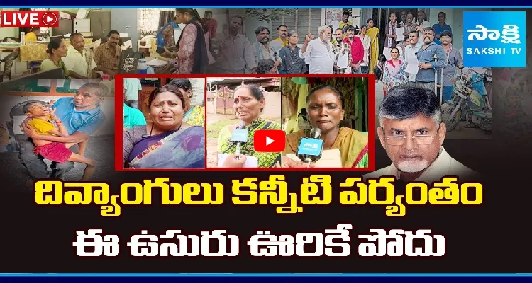 దివ్యాంగులు కన్నీటి పర్యంతం.. ఈ ఉసురు ఊరికే పోదు