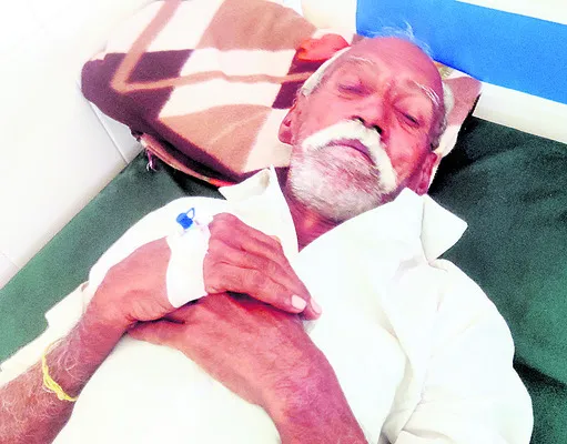 రైతు ఆత్మహత్యాయత్నం