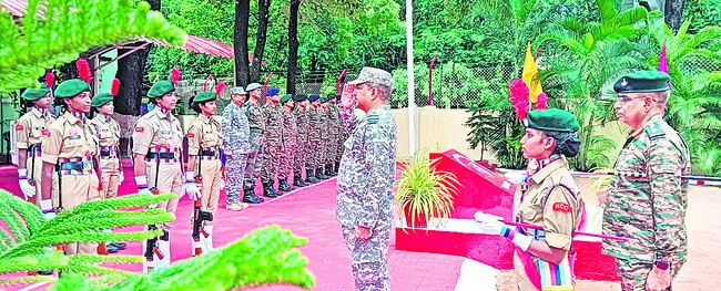 ఉత్తమ పౌరులను తీర్చిదిద్దుటలో ఎన్సీసీ కీలకం