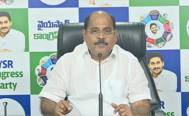 Nalamaru Chandrasekhar Reddy Fires On Chandrababu Government
