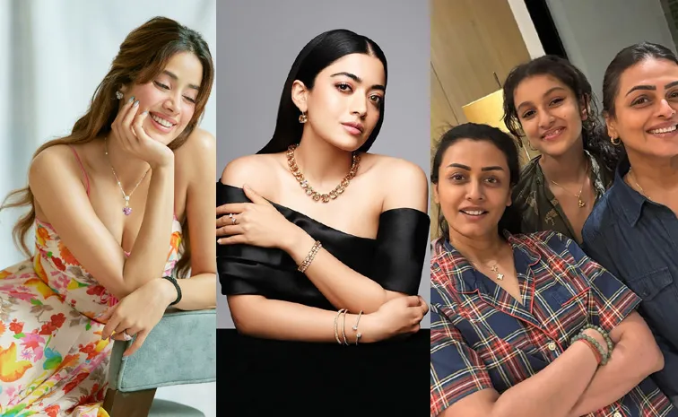 క్యూట్ జాన్వీ కపూర్.. సితార-నమ్రత ఫ్యామ్ జామ్