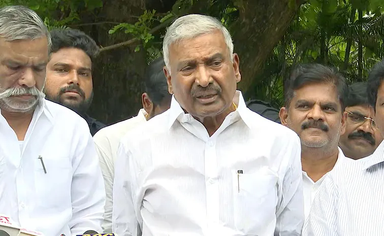 Peddireddy Ramachandra Reddy Serious Comments On CBN Govt