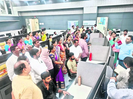 ఇండోర్లో కేఎంసీ బృందం పర్యటన