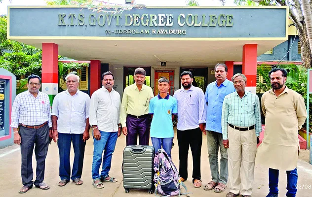 జాతీయ సాహస శిబిరానికి ఎంపిక