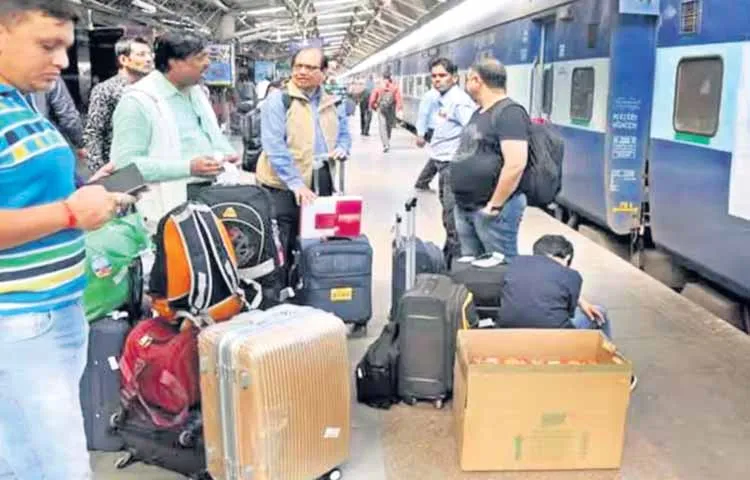 Passengers luggage will no longer be allowed on trains