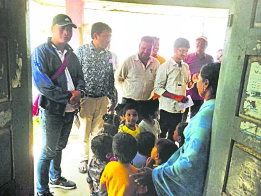 జి.కొండూరులో డిజాస్టర్ మేనేజ్మెంట్ బృందం పర్యటన