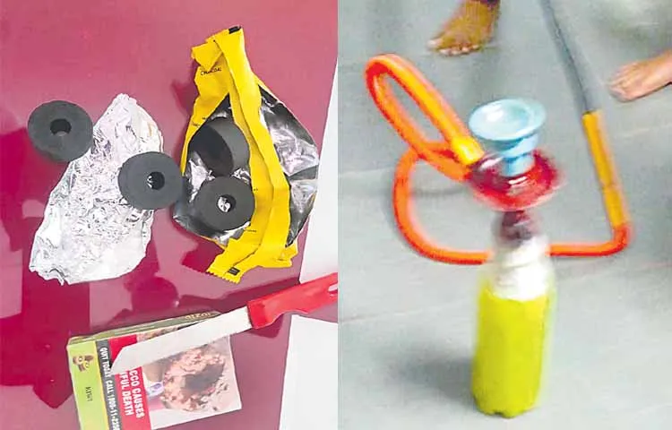 Some students in the Social Welfare Department hostel have become addicted to hookah