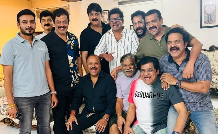 Telugu Actors Reunion after 30 Years of Tollywood Picture