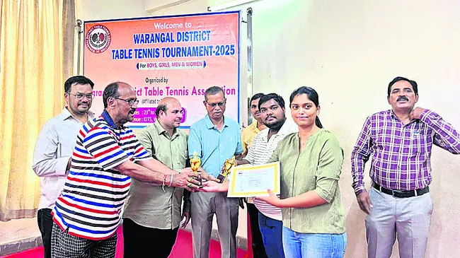 ముగిసిన టేబుల్‌ టెన్నిస్‌ పోటీలు
