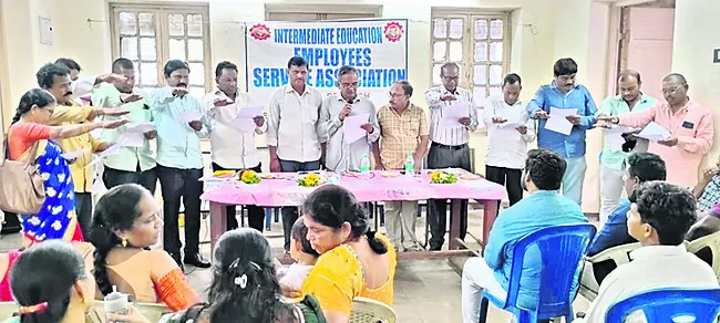 ఇంటర్ ఉద్యోగుల సంఘం అధ్యక్షుడిగా అప్పారావు