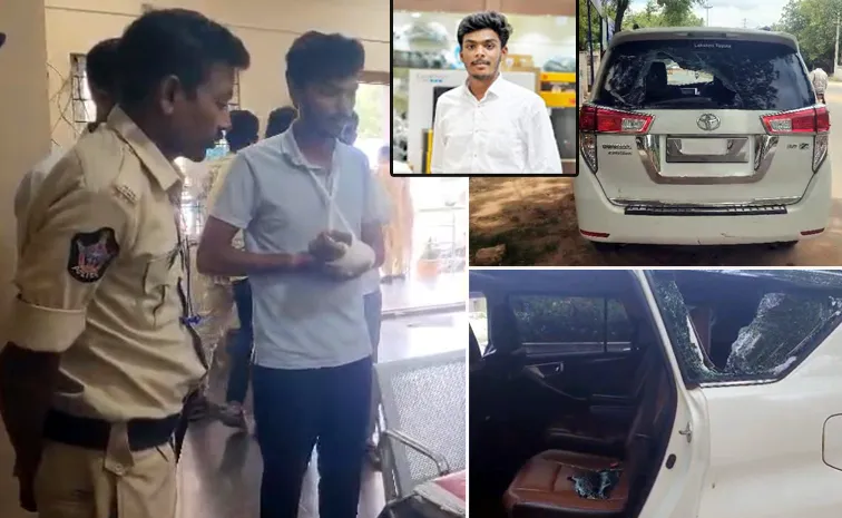tdp activists attack on youtuber adiseshu sunkesula in ysr kadapa