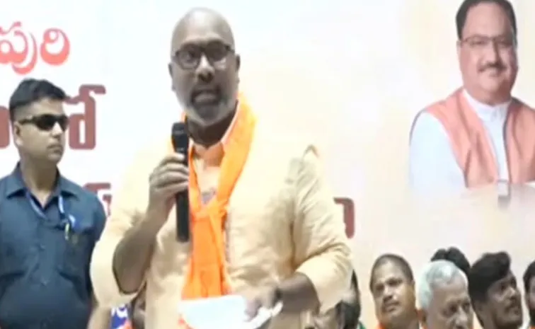 BJP MP Dharmapuri Arvind Requests State Chiief For Streghthen Party