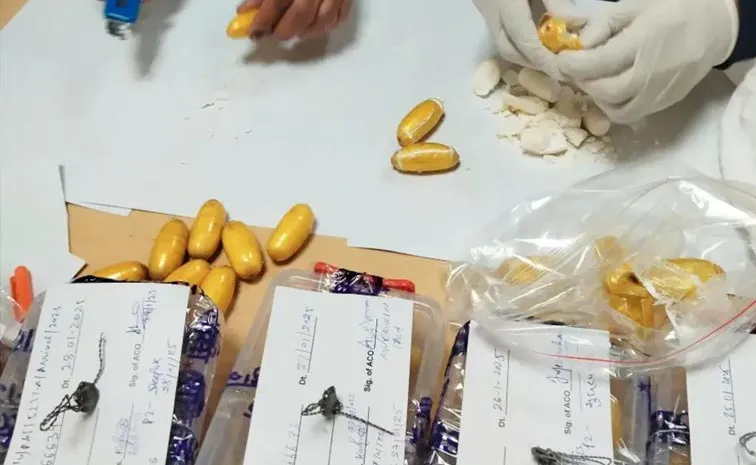 Drugs Seized At Delhi Airport