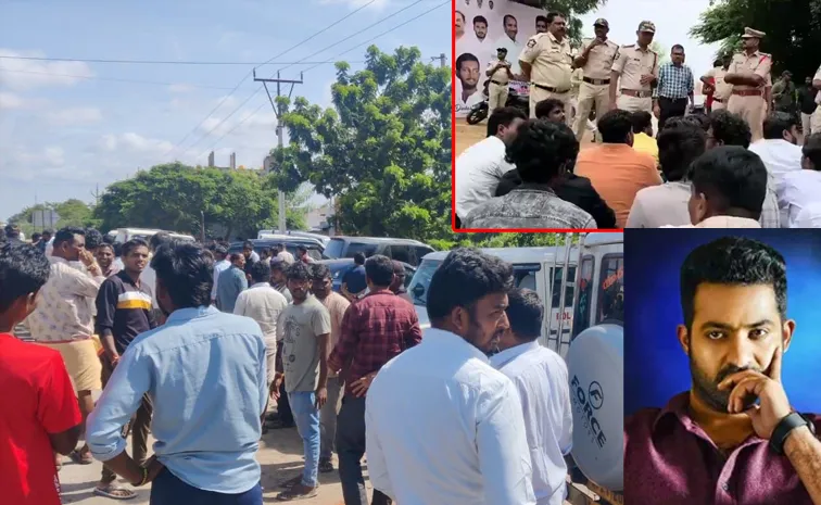 JR NTR Fans arrested In Anantapur