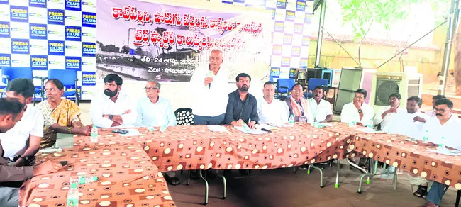 కాటేపల్లిలో టైర్ల కంపెనీ తొలగించే వరకు పోరాటం